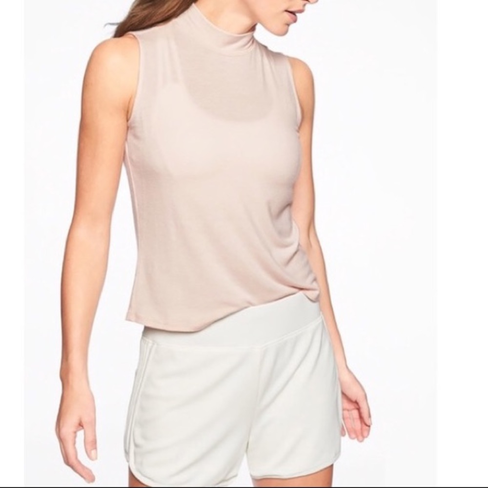 Athleta Threadlight Turtleneck Tank